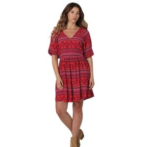 Wrangler Retro Americana Dress Red Size L